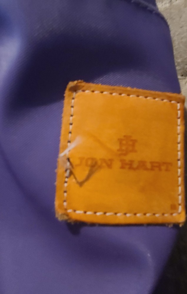 Jon Hart Large Purple Backpack (Has Name On It)