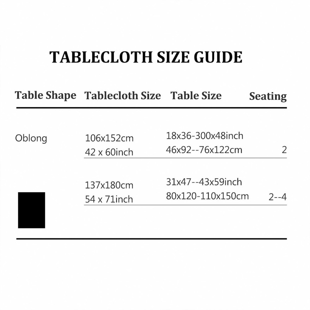 Vinyl Plastic Pattern Printing Water Oil Table Cover Rectangle 41"x60"