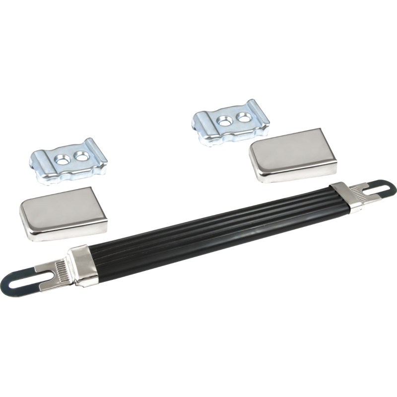 Handle, For Marshall, Black Plastic, Nickel Hardware