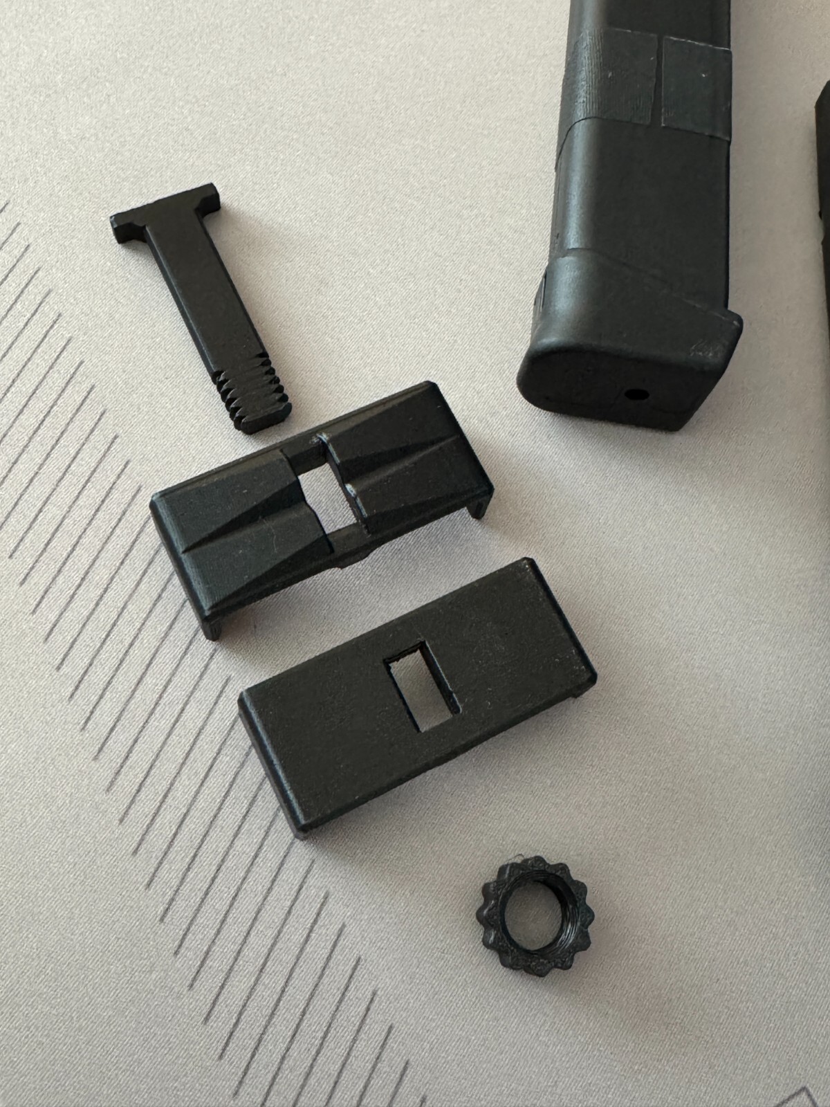 Glock Mag Coupler Black