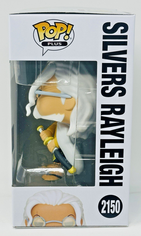 Funko Pop! Plus- One Piece: Silvers Rayleigh #2150 COMMON with Protector - New