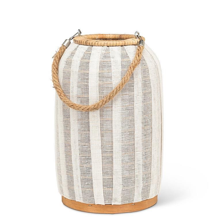 Small Tall With Jute Handle Lantern