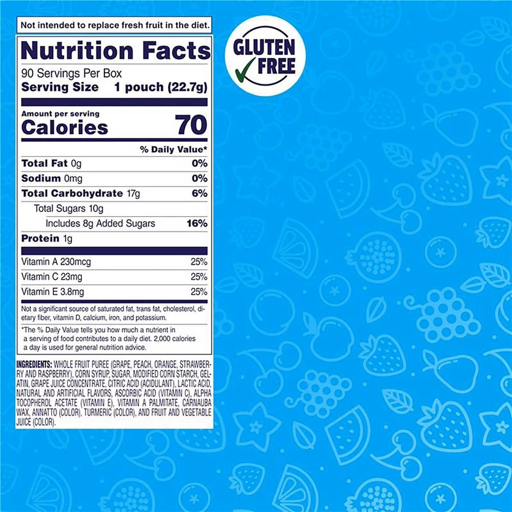 Welch's, Made With Real Fruit Fruit Snacks, Mixed Fruit, 0.8 oz, 40 Count !!!
