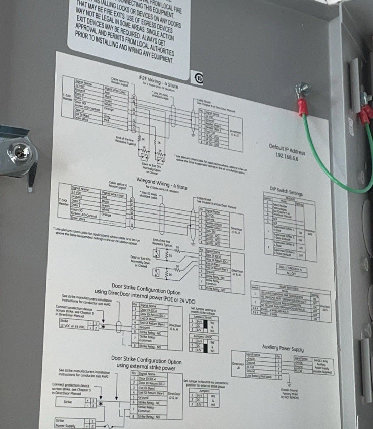 GE UTC DD1FC Direcdoor Controller Access Control Poe Based Unit Same Day SHIPP