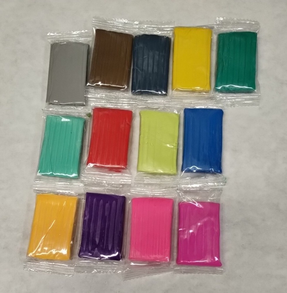 Polymer Clay Tools Lot with Clay