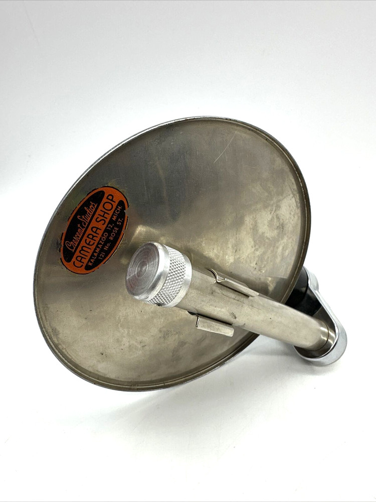 Vintage External Camera Flash Crescent Studios Kalamazoo