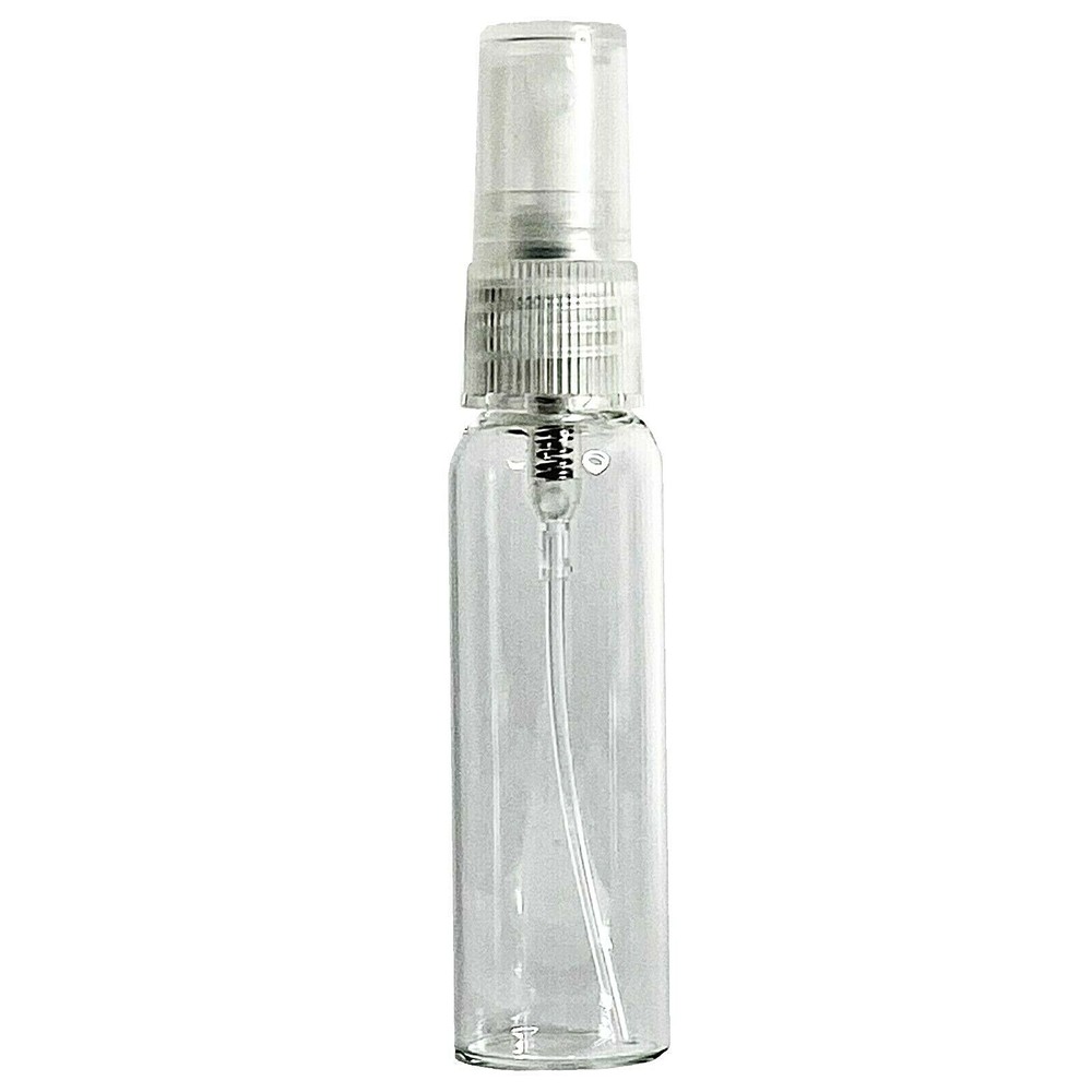 10ml 0.33oz Empty Perfume Glass Mini Spray Bottles Clear Atomizer Refillable