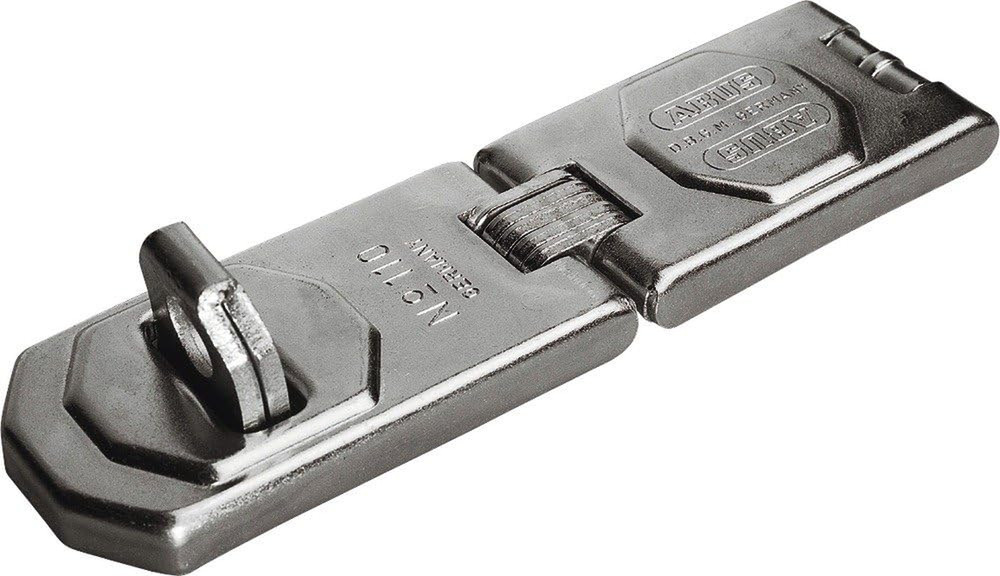 Concealed Hinge Pin Hasp, Fixed, Chrome