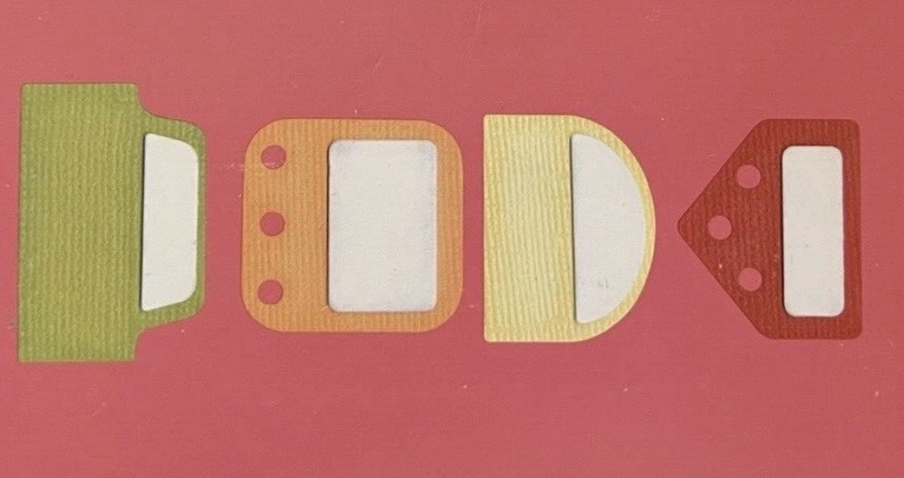 Quickutz TAB DIE SET  6 Dies Total