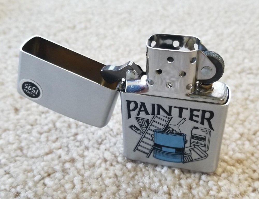 ZIPPO PAINTER Retired 2001 LIGHTER