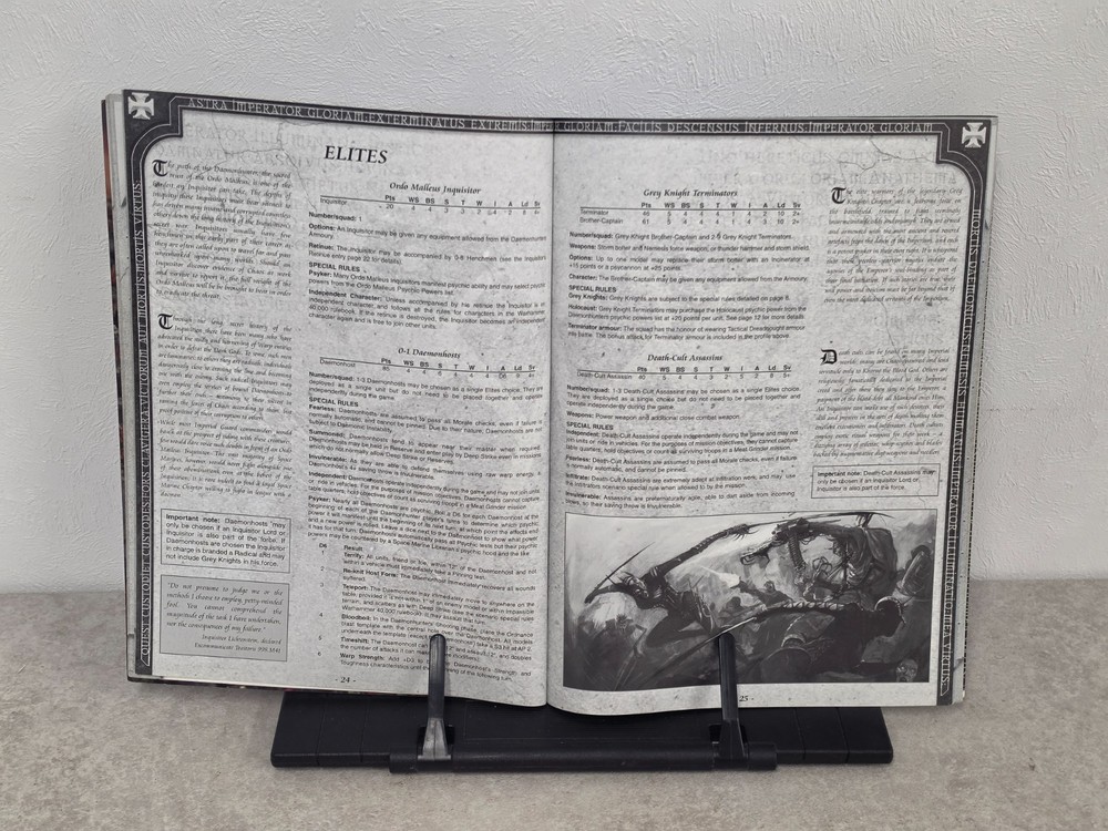 Warhammer 40,000: Codex Daemonhunters 3rd Edition 2003 Games Workshop