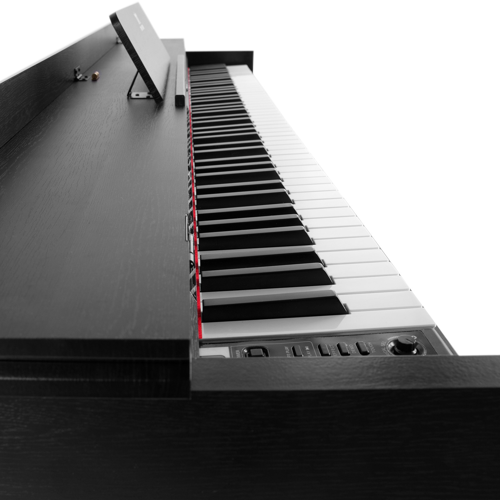 Black 88Key Full Size Weighted Hammer Action Digital Piano Keyboard with 3-Pedal