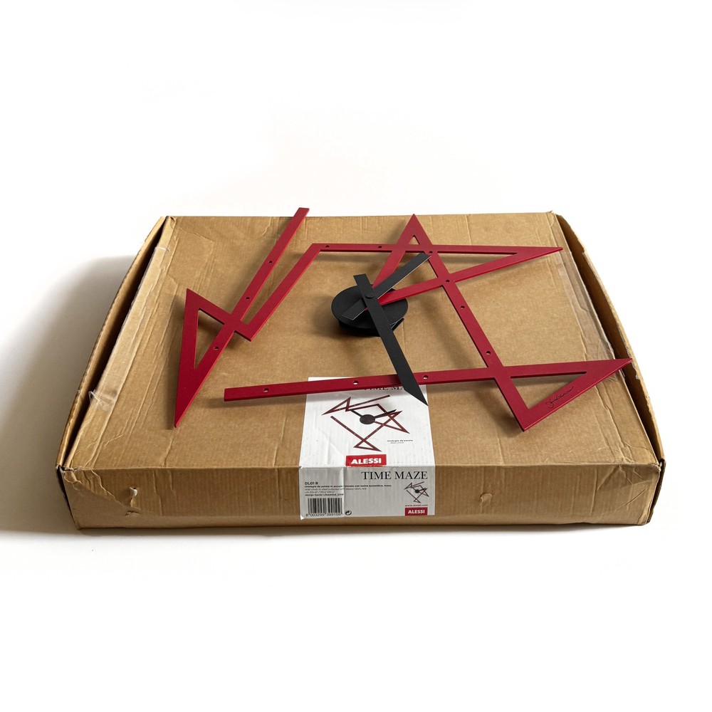 Time Maze Wall Clock by Daniel Libeskind for Alessi