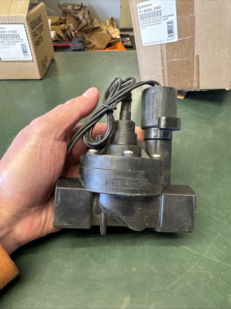 Zodiac Levelor Solenoid flow control Valve Assembly - 1" - 24V - SOL100