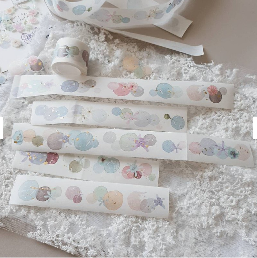 Fairy Maru Bubble World 2 Washi Tape SAMPLE LOOP