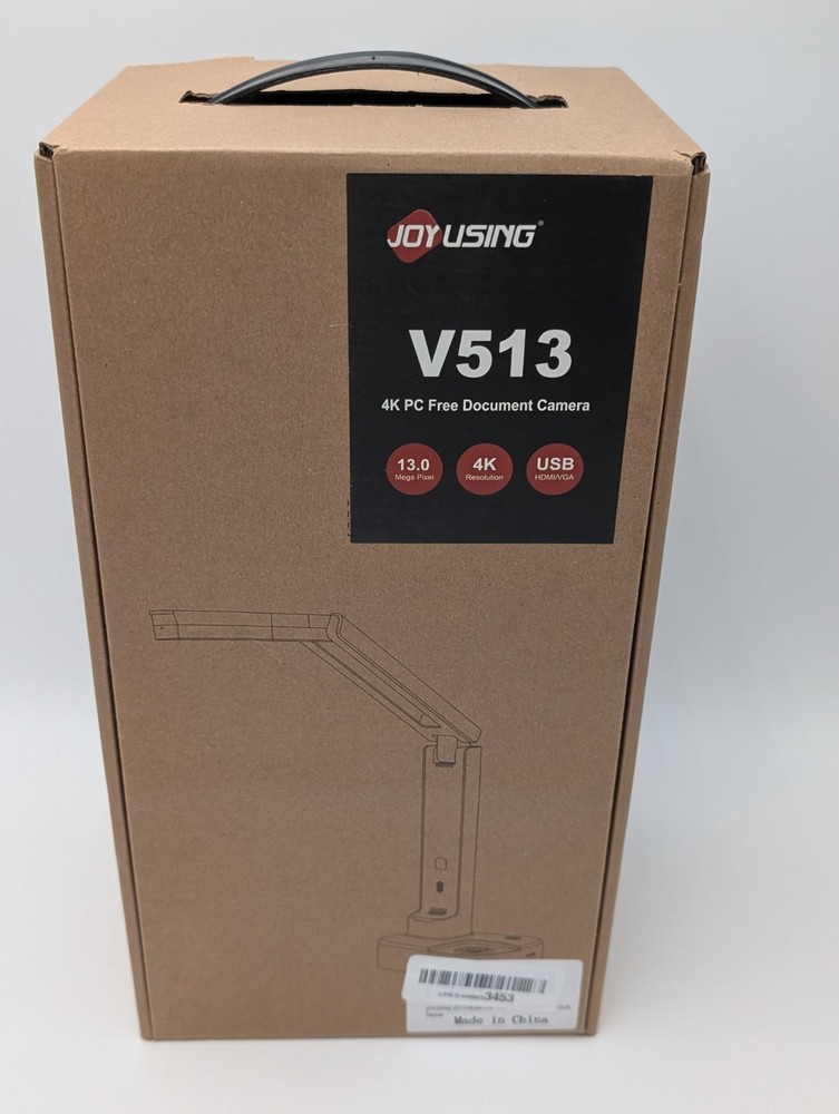 JOYUSING V513 HDMI/USB 13MP Dual Mode Document Camera, Video Recording,LED light