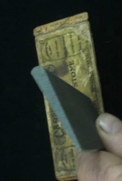 Carborundum Sharpening Stone #178~ SLIP STONE MEDIUM~
