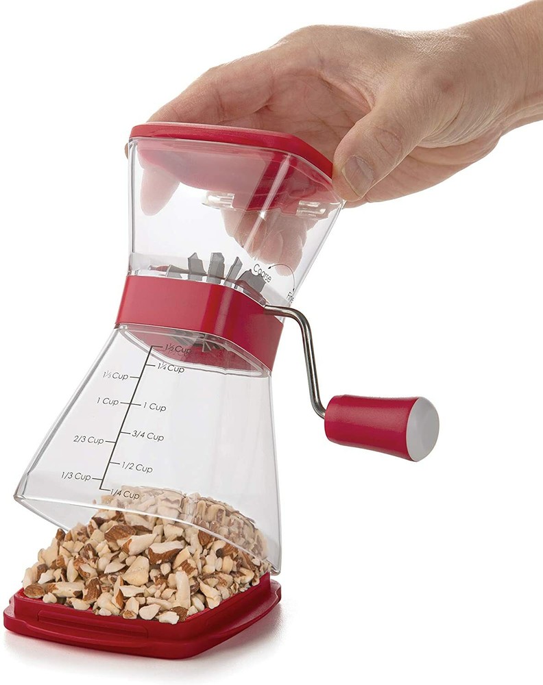 Progressive International Prepworks NUT CHOPPER, One Size, Red