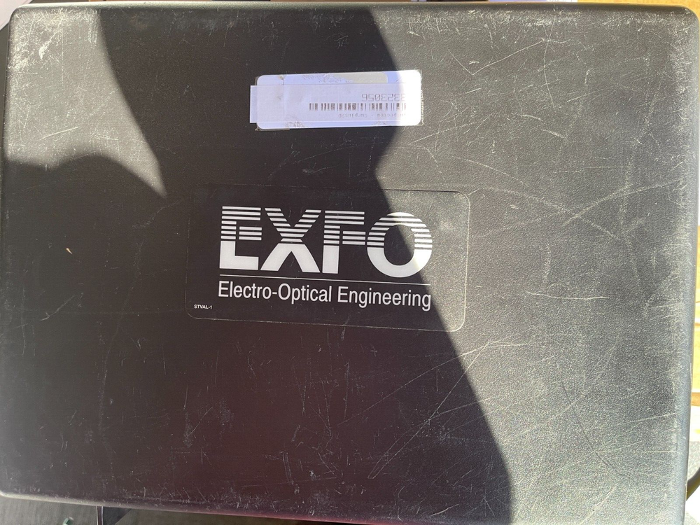 EXFO FVA-60B Optical Variable Attenuator with protective holder / stand