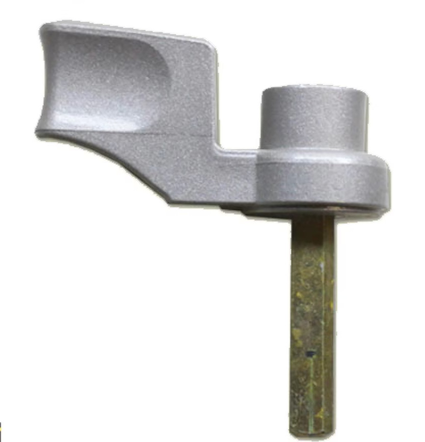 NEW Pella Thumb Turn Latch Lock Interior Sliding Door Handle CHAMPAGNE GRAY Grey