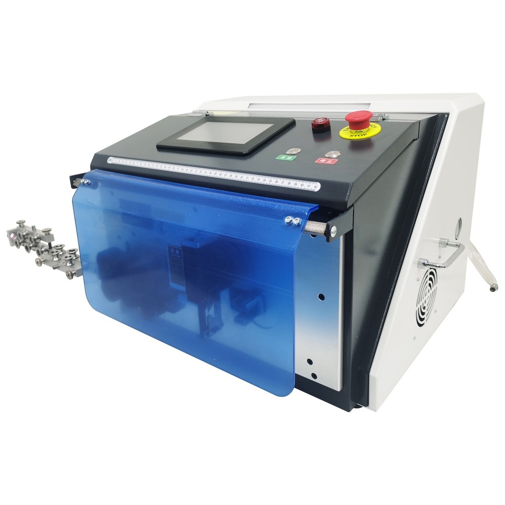 110V Automatic Wire Stripper & Bender Cable Stripping Range Multi-Angle Bending