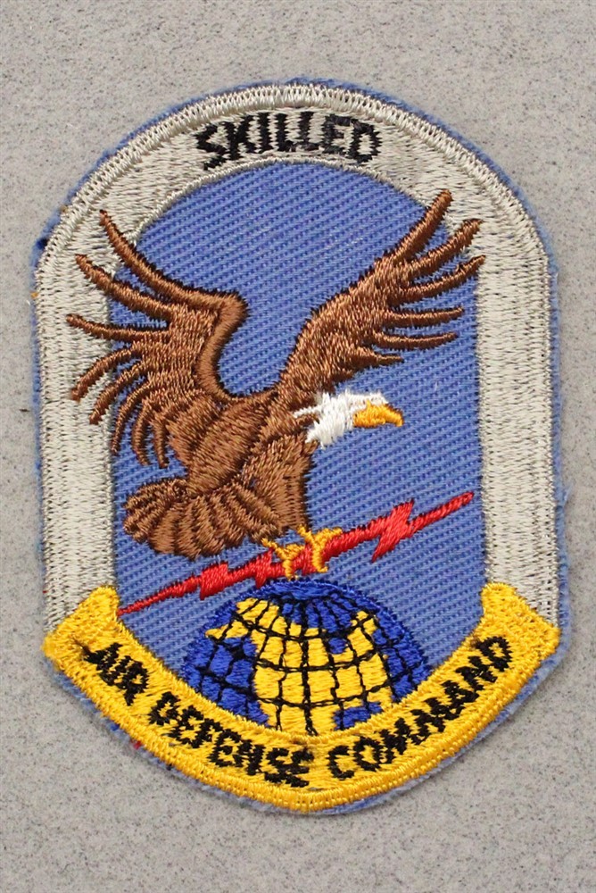 USAF Air Force Patch 266: Air Defense Command "SKILLED"