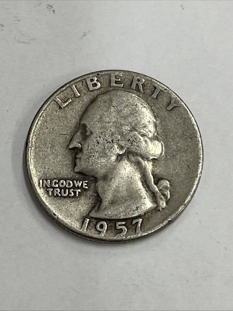 1957-D 25C Washington Quarter