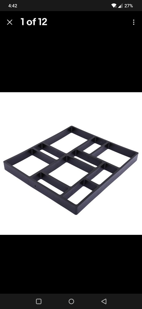 Concrete Path Maker Mold Grid Walkway Maker Pavement Garden Path Floor Paving
