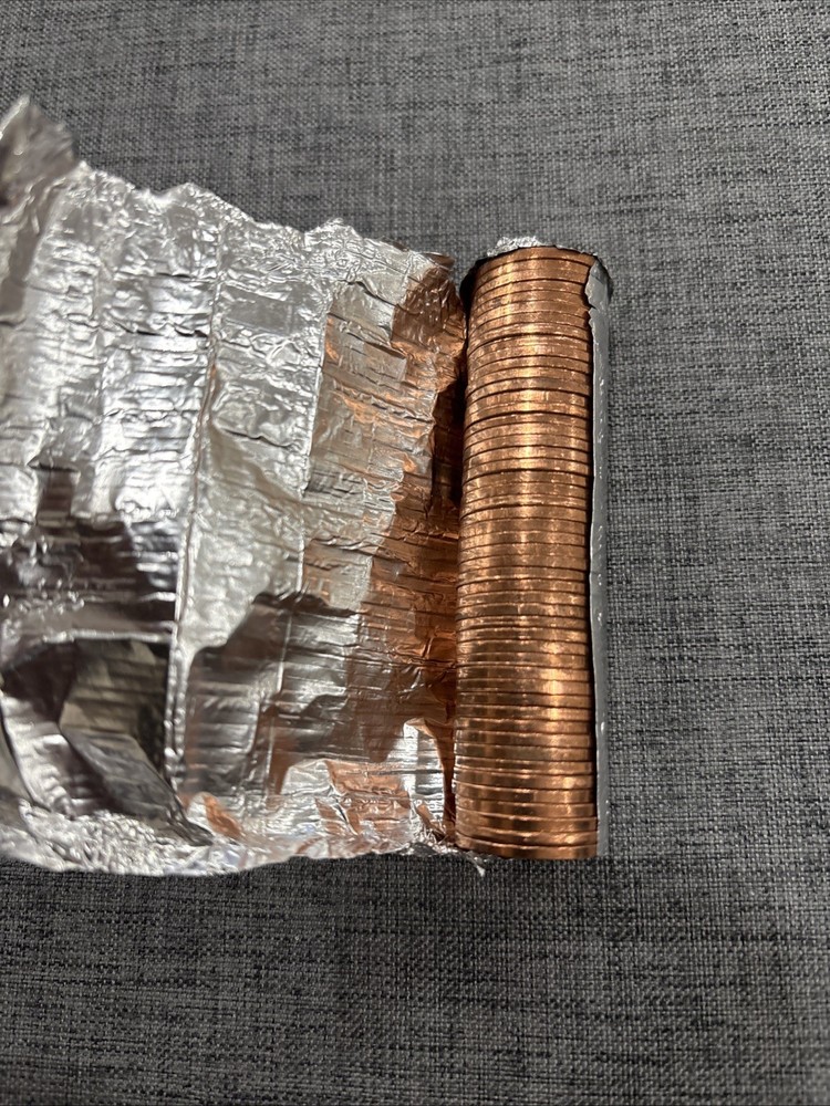 Original RED BU Rolls 1963 Canada Cents