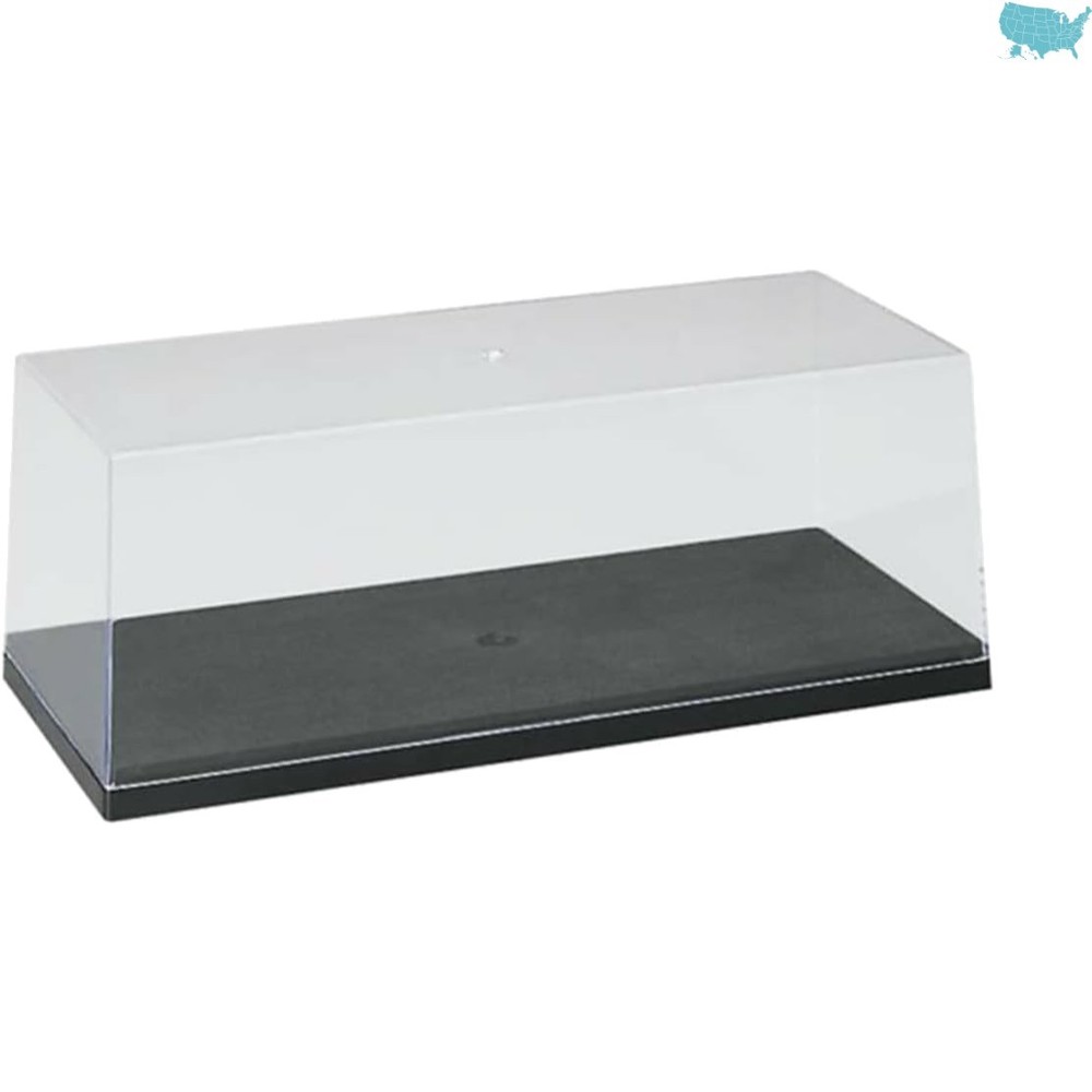 Compact 0.5L Model Display Case with Interlocking Base—Perfect for Collectors