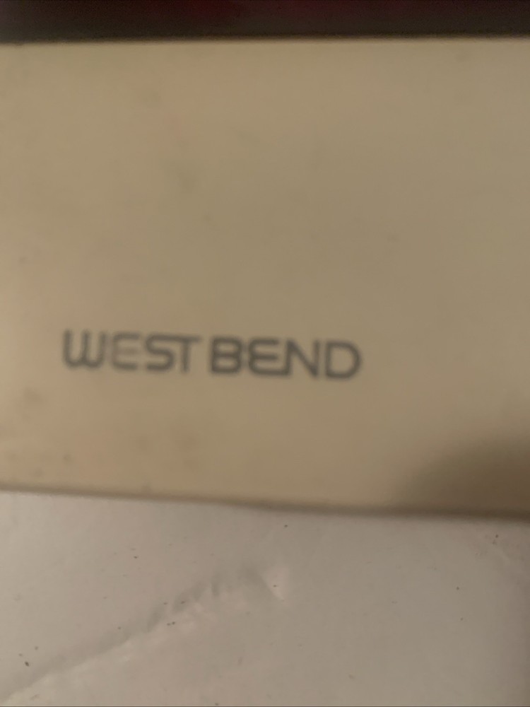 West Bend Model 40001 Triple Timer Plus (Clock/Timer) TESTED Vintage Retro