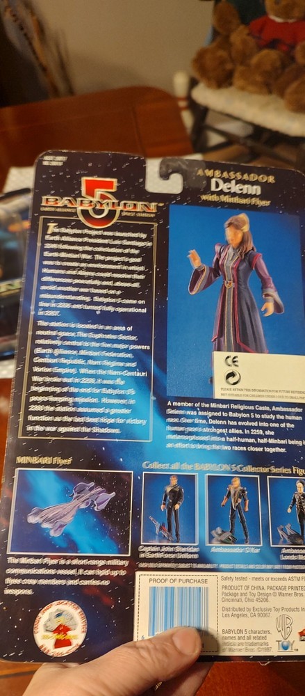 3 Babylon 5 Figurines Still In Package