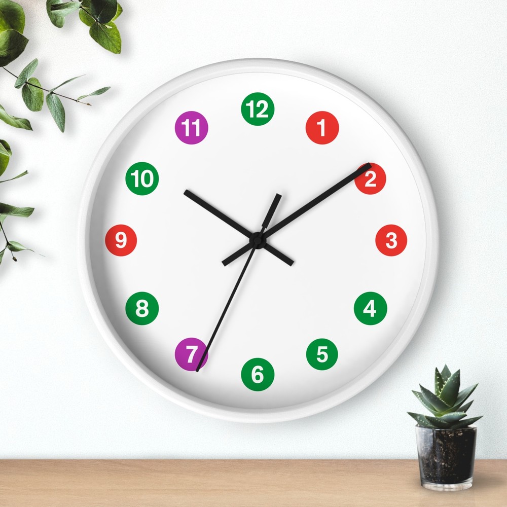 IRT NYC Subway Wall Clock