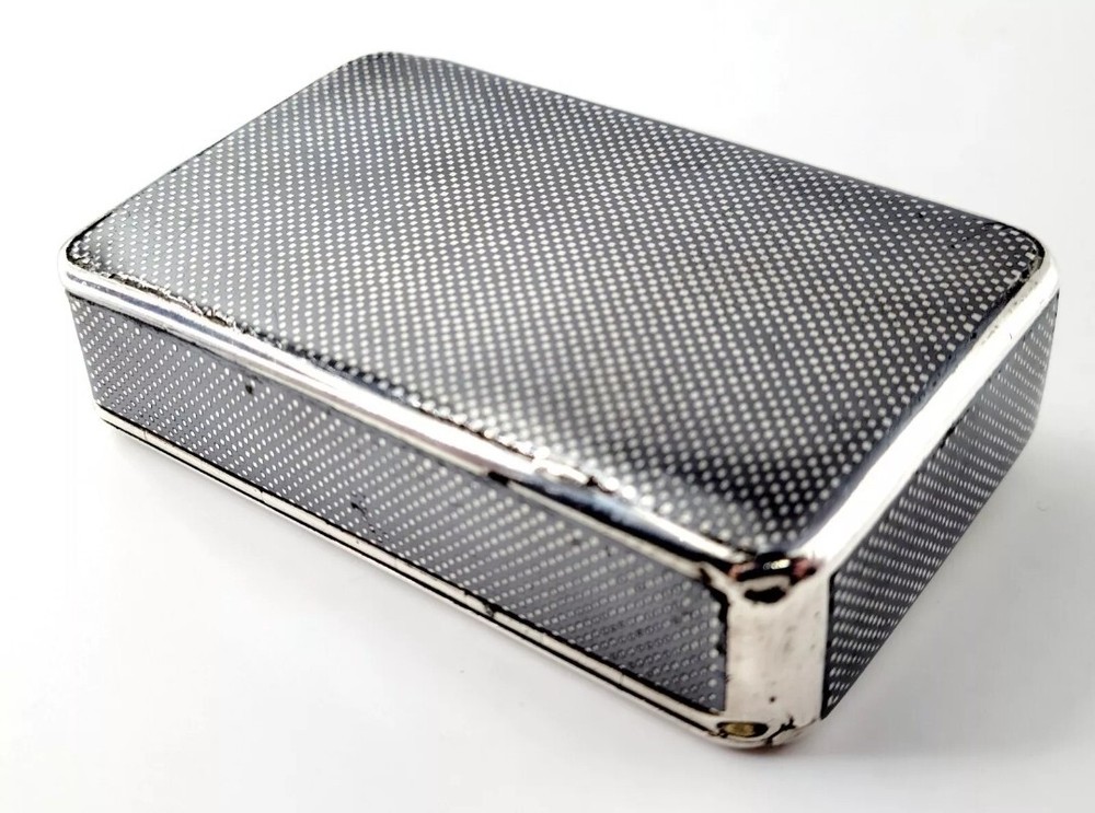 1874 IMPERIAL RUSSIAN NIELLO SOLID SILVER CIGARETTE CASE 84 WITH TROIKA SCENE