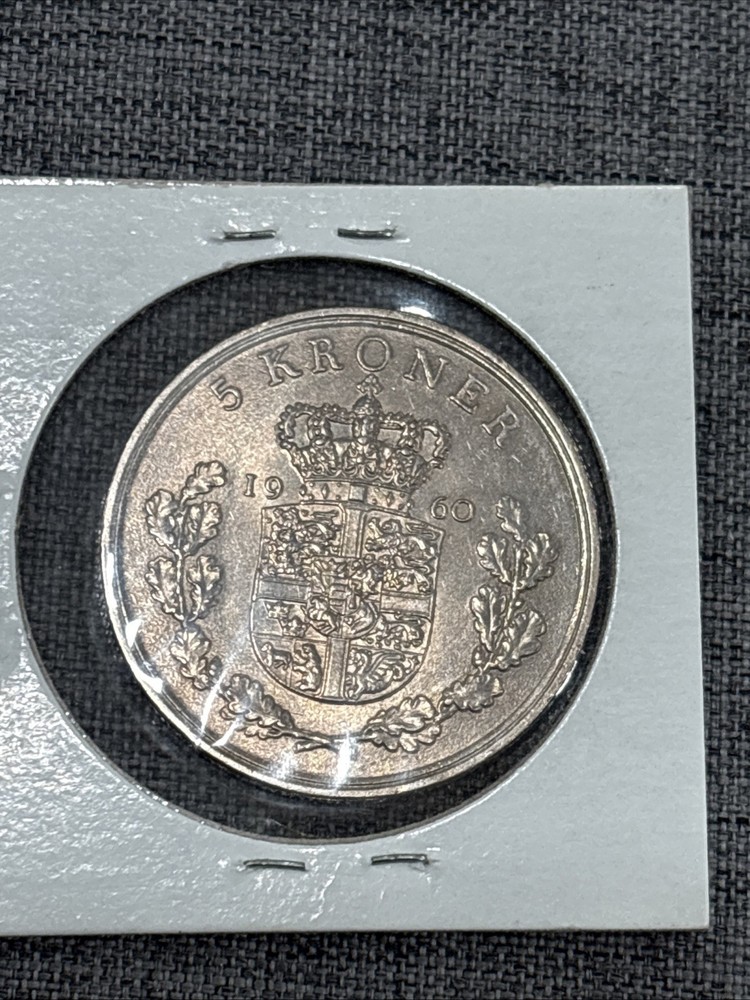 1960 Denmark 5 Kroner