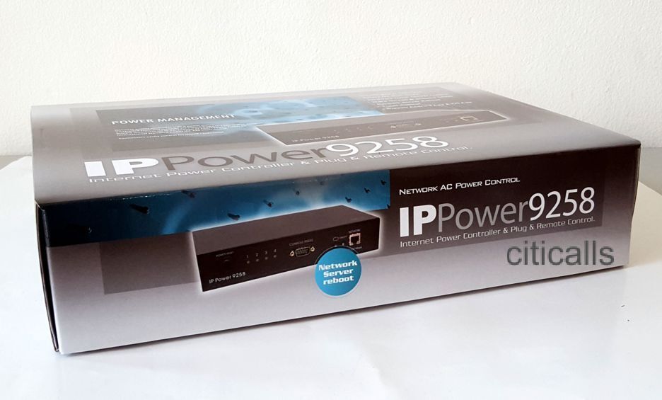 Aviosys IP 9258 T 4 Port Web Power Network Switch Controller Distribution Unit