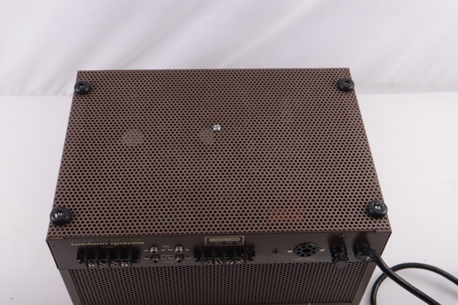 Marantz Model 8 Stereo Amplifier==Nice Original w/ Cage & Telefunken EL34's!