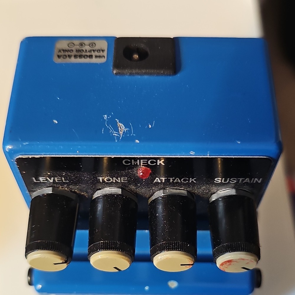 Boss CS-3 Compression Sustainer Works As It Should Used