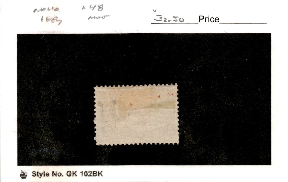 Newfoundland, Postage Stamp, #48 Mint Hinged, 1887 Codfish (AD)