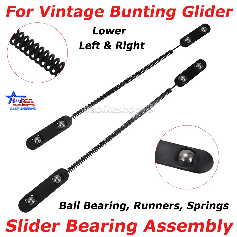 For Vintage Bunting Glider Chair Slider Bearing Assembly Porch Glider Rocker US