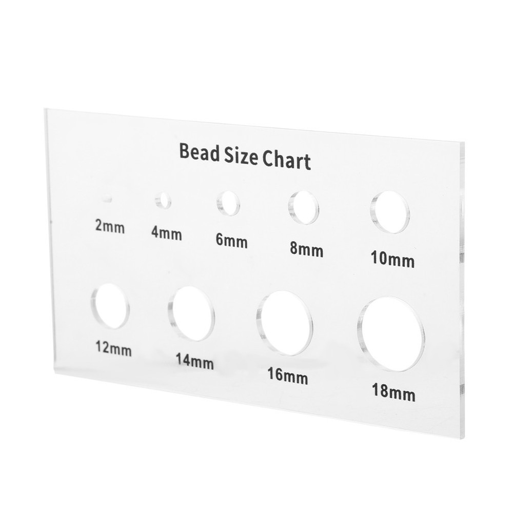 Bead Measuring Tool for Round Objects Reference Guide Measurement