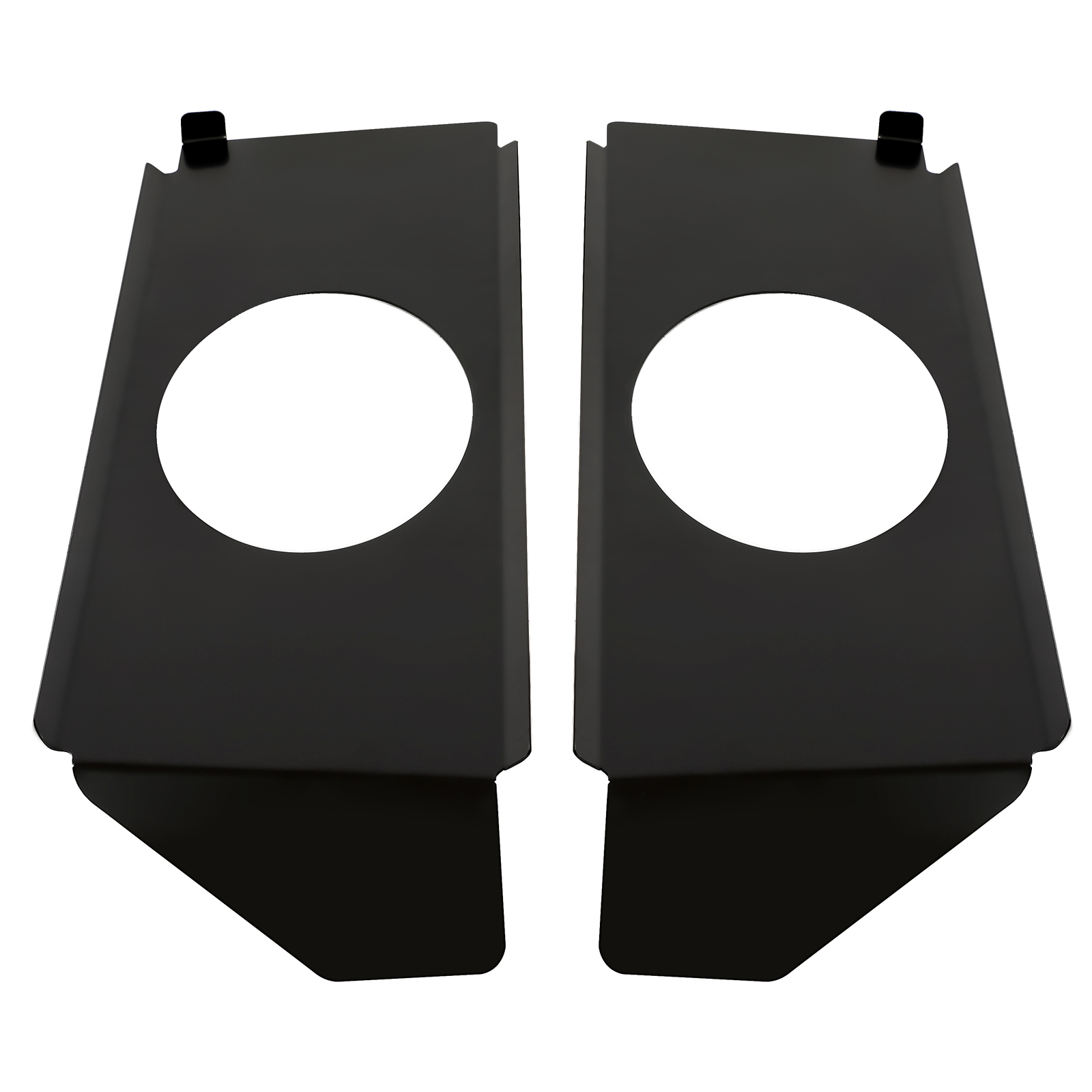 2x Behind Seat Cab Corner 6"×9" Speaker Brackets For Chevy C10 Black 1967 - 1972