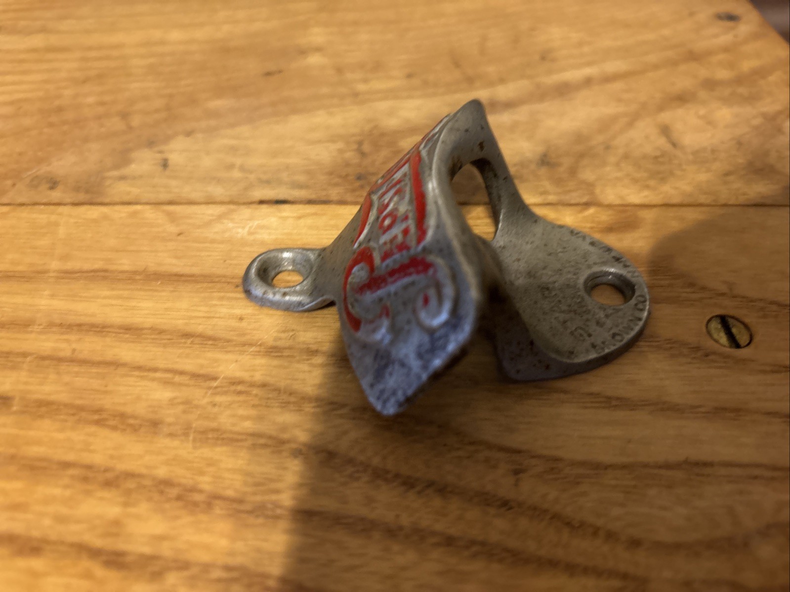 Vintage 1943 Brown Co. Star "X" Pepsi Cola Bottle Opener Newport News , VA USA