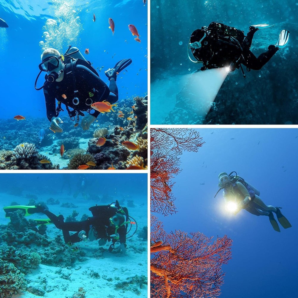 Dive Light 3600 Lumens, Infinite Brightness