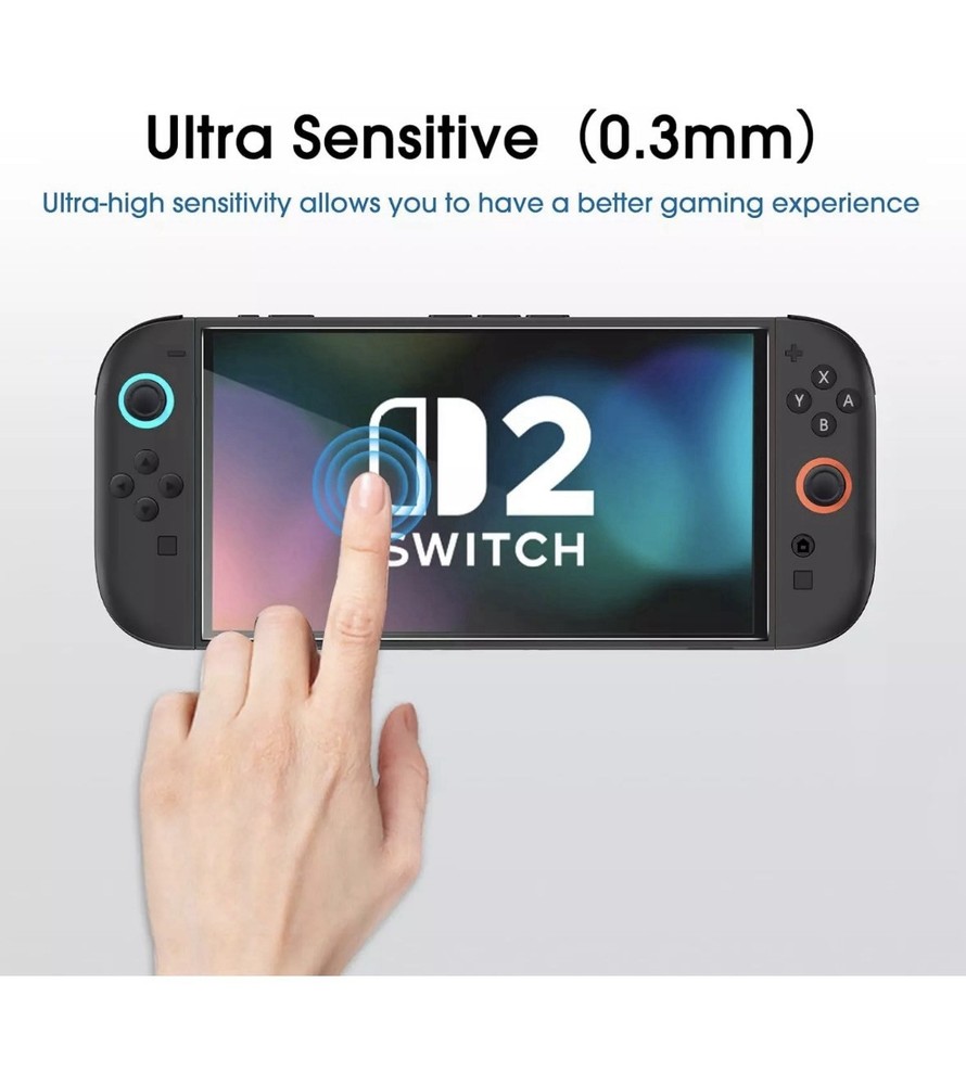 Nintendo Switch 2 Tempered Glass Screen Protector - 3 PACK - Free Postage