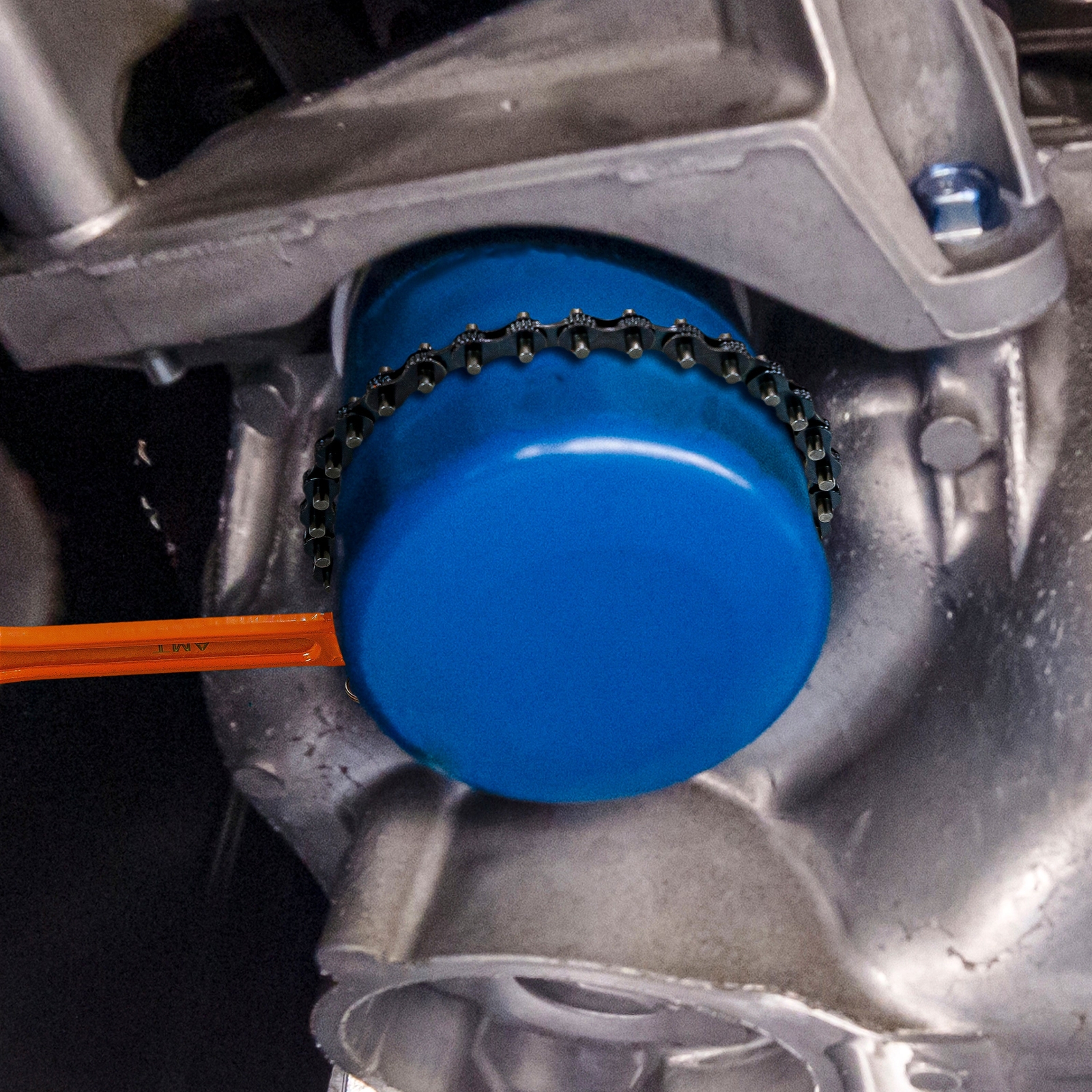 Chain Wrench Heavy Duty – Fits 1/2” to 6” Pipes and Filters – Chain Pipe Wrench