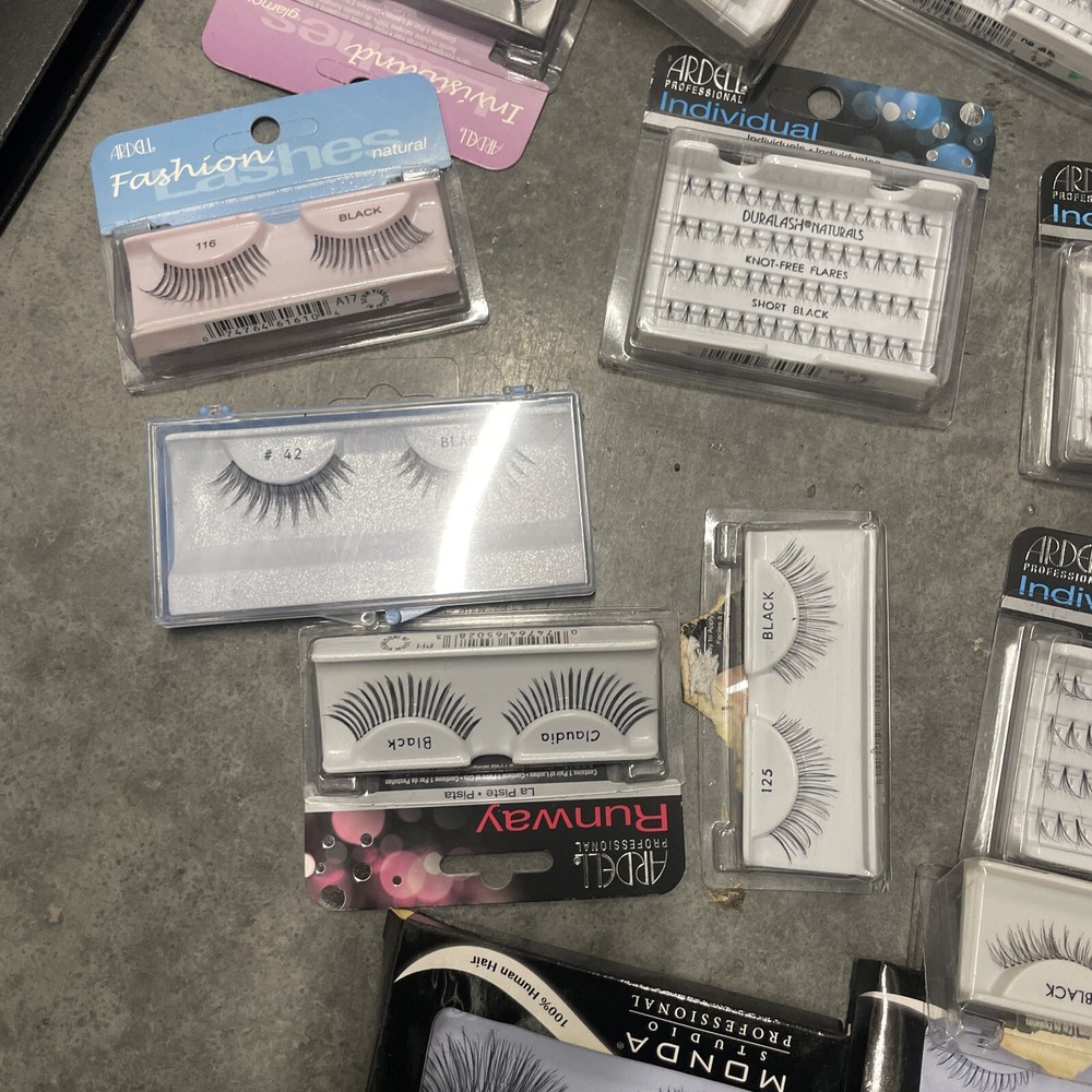Eyelashes Lot 35pcs Assorted Brands