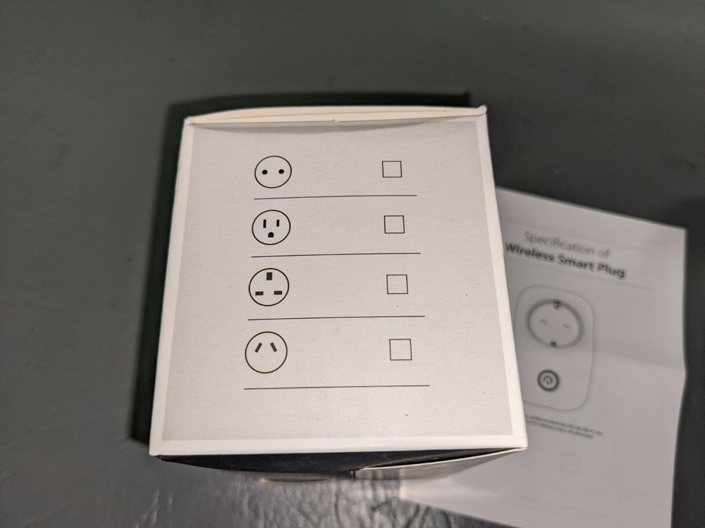 Unbranded Wireless Smart Plug (O8)