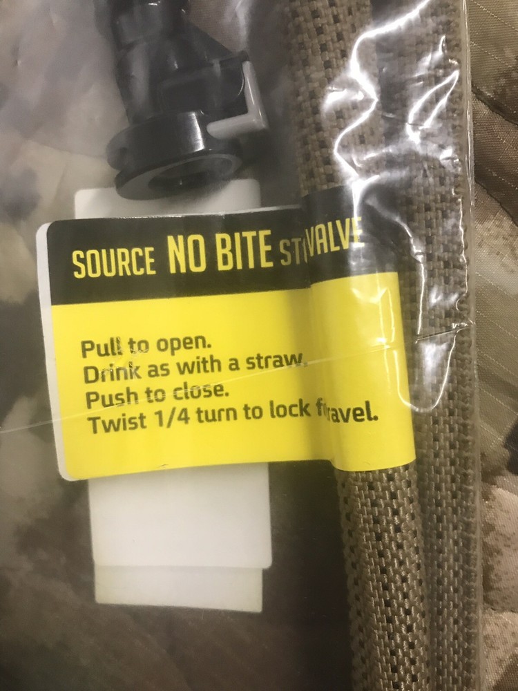 Coyote USMC Replacement Tube Kit for Hydration Bladder Source Tactical New