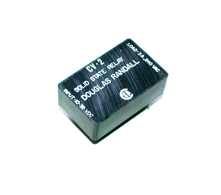 Douglas Randall  CV-2  Solid State Relay 240 VAC 3 AMP 10-32 VDC Logic